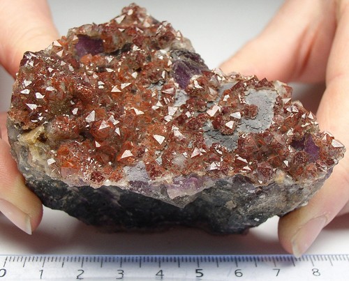 Ciottoli ferro fluorite - di,