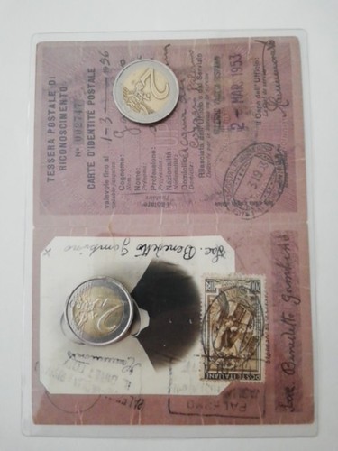 13371 tessera postale - tessera,