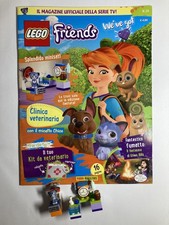 Rivista Lego Friends n° 14 Clinica veterinaria Completa Ottime condizioni