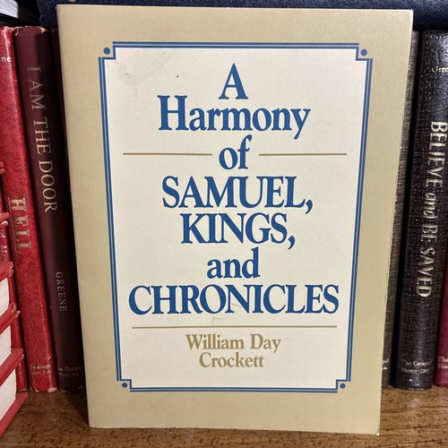 Harmony samuel kings - of, and