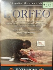 C. Monteverdi - L'orfeo [New DVD- DVD Nuovo]