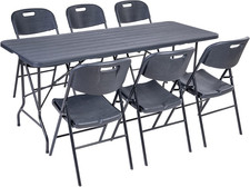 Set Tavolo Rettangolare Con 6