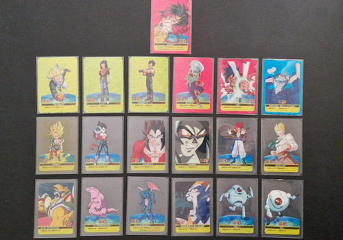 Lotto dragonball lamincards - dragonball,