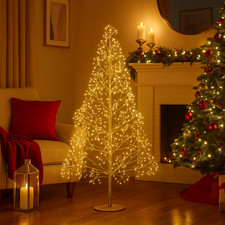 Albero Luminoso 1500 Led oro