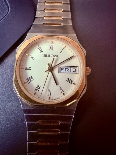 Bulova swiss day - day-date, 1984