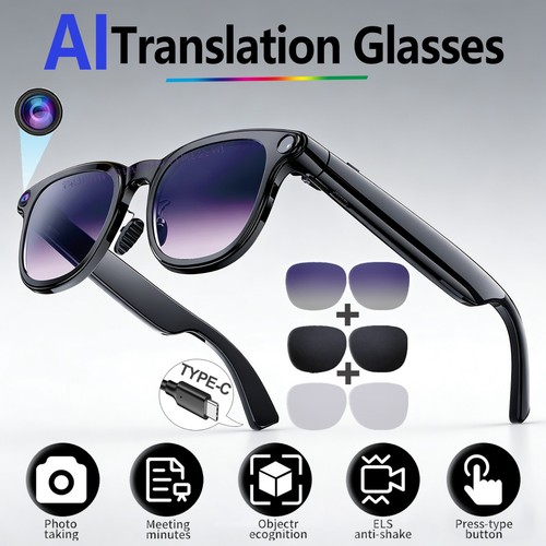 Smart glasses 8mp - glasses, in