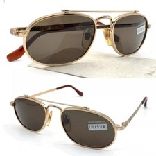 OLIVER by VALENTINO mod. 1834 90s unique Bronze Square sunglasses Unisex