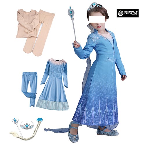 Simile frozen pezzi vestito - 2,