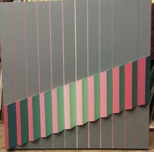 ? LORENZO PIEMONTI ?? 1935 – 2015 Cromoplastico 60x60 cm del 1992  No Depero