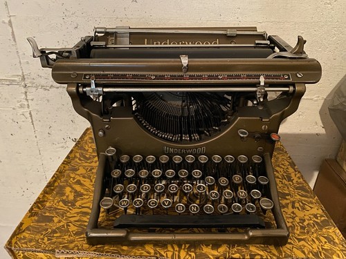 Underwood macchina scrivere - macchina,