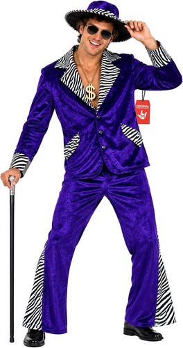 Costume uomo pappone viola