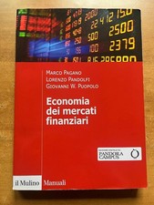 Economia dei mercati finanziari - Pagano, Pandolfi , Puopolo - Come Nuovo