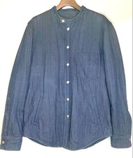 Armani Indigo No Collar Denim