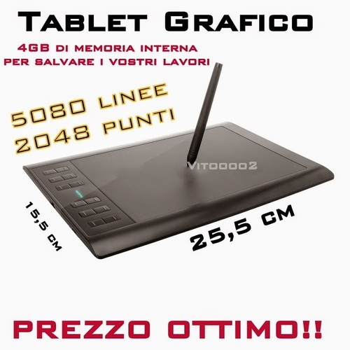 Tavoletta grafica digitale - tavoletta,