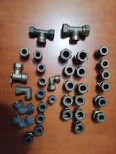 Raccordi per Tubo Rame In Ottone a stringere varie misure 