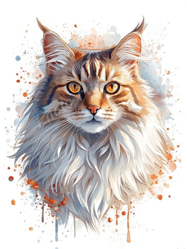 Poster gatto persiano - poster,