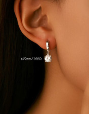 Orecchini Donna Moissanite 1