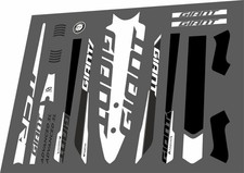 Adesivo telaio GIANT TCR