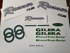 Kit Adesivi Grafiche Gilera Runner 180 FXR Prima Serie Freno Post A Ganasce