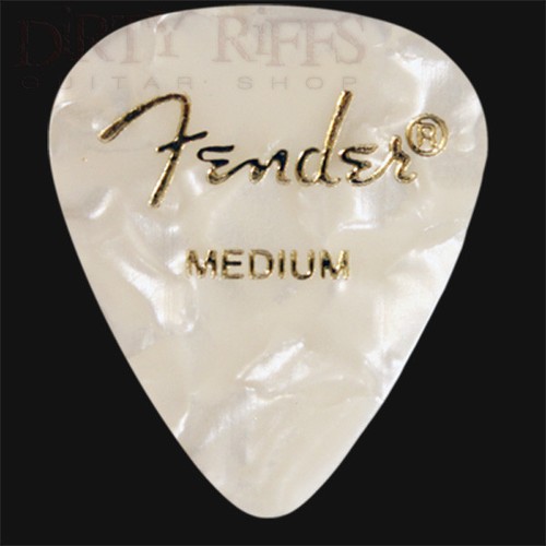 Fender white moto medium - fender,