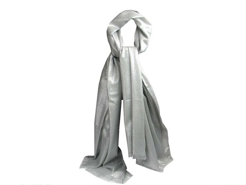 Stola donna grigio perla - , e