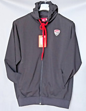 Felpa Originale  DUCATI  Cappuccio  Zip  Intera    Taglia  S -   -X L - XXL-