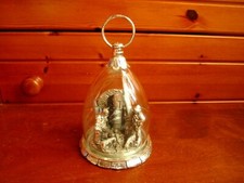 Presepio natalizio di metallo