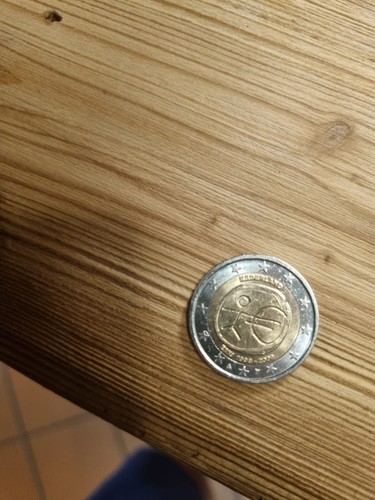 Moneta due euro nederland - moneta, da