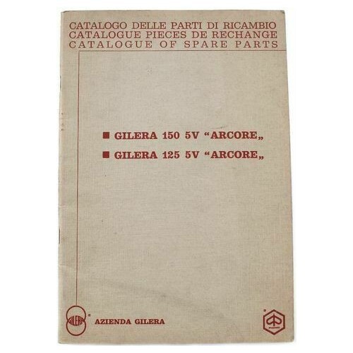 Catalogo ricambi gilera arcore - ricambi,