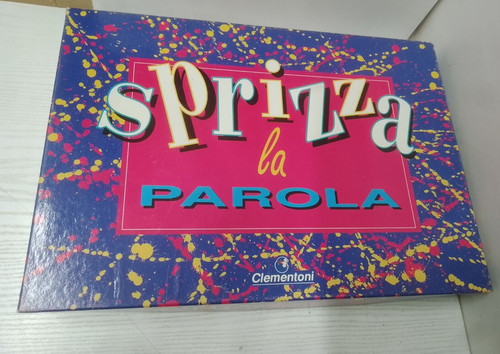 Sprizza parola gioco da - -,