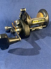 mulinello da pesca penn 525 mag, usato, perfettamente funzionante e sintonizzato. Accessori aggiunti.