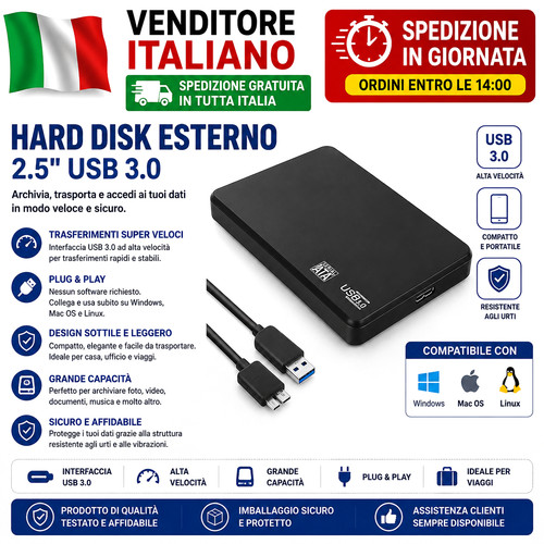 Case esterno per hard - sh,