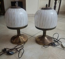 Coppia abatjour vintage anni