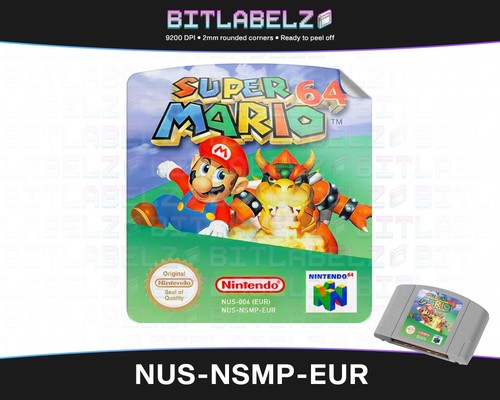 Etichetta super mario - etichetta,