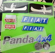 KIT TARGHETTE FIAT PANDA 141