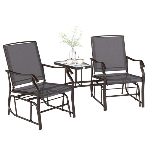 Outsunny sedie giardino a - sedie,