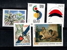 Francia 2004 Yv. 3645-3655 MNH 100% Turismo, Arte, Sicurezza
