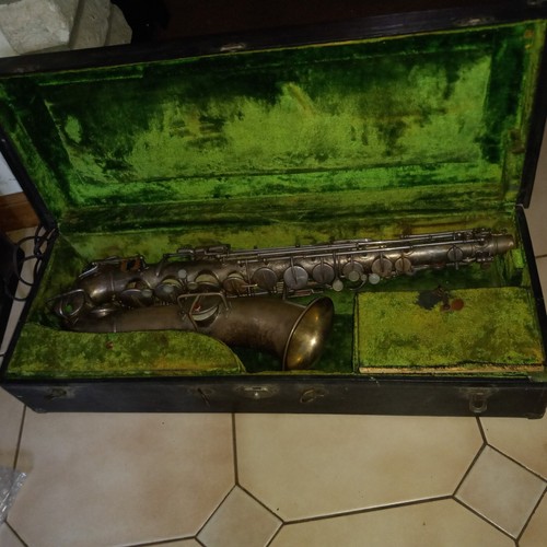 Antique buescher silver - silver, c