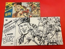 Blek tavola originale esseGesse copertina striscia n.16 serie XXV