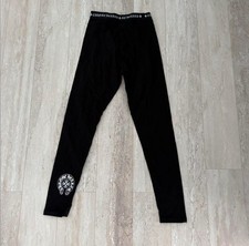 Leggings Cuore Cromato Nero