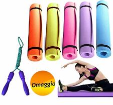 Tappeto palestra Tappetino Morbidone Yoga Aerobica Campeggio Fitness 50 x 180 cm