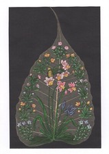 Peepal Leaf Art fatto a mano