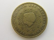 MONETA DA 50 centesimi di euro OLANDA 1999 rara