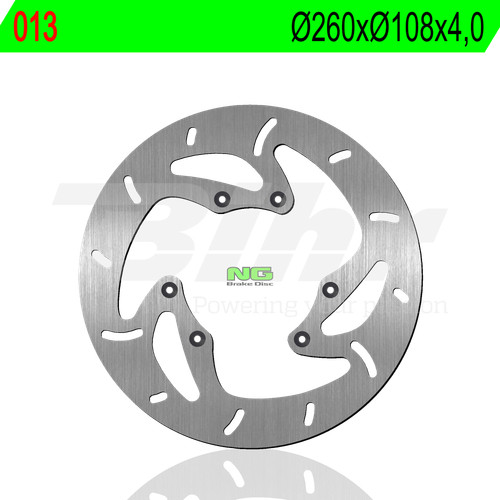Disco freno anteriore gas - freno,
