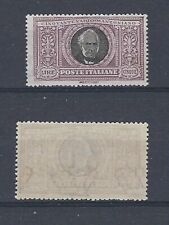 1923 REGNO 50 ANNI MORTE MANZONI 5 LIRE SASSONE 156 MNH ** (3)