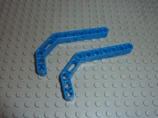 2 x LEGO TECHNIC Blue beam
