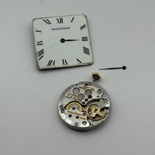 Orologio Jaeger Le Coultre 895 Sottile Movimento Quadrante Quadrato Ricambi Vintage Riparazione 21mm