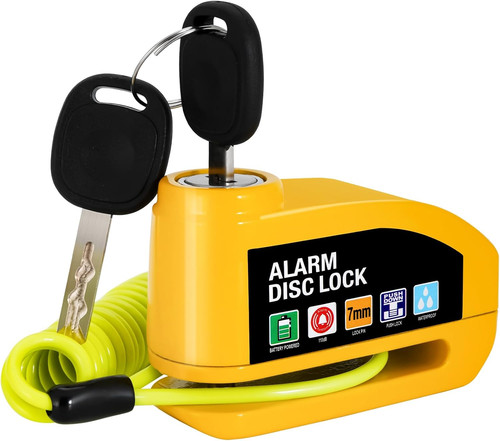Blocca disco moto allarme - blocca,