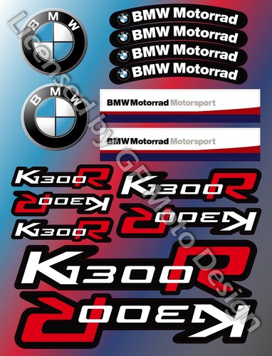 Adesivo moto bmw k1300 r - ,