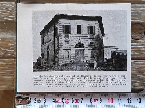 Roma parioli 1923 palazzina - parioli,
